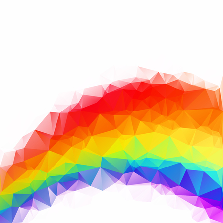 Colorful Polygonal Mosaic Background, Creative Design Templatesのイラスト素材