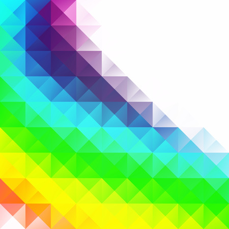 Colorful Grid Mosaic Background, Creative Design Templatesのイラスト素材