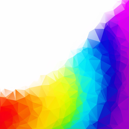 Colorful Polygonal Mosaic Background, Creative Design Templatesのイラスト素材
