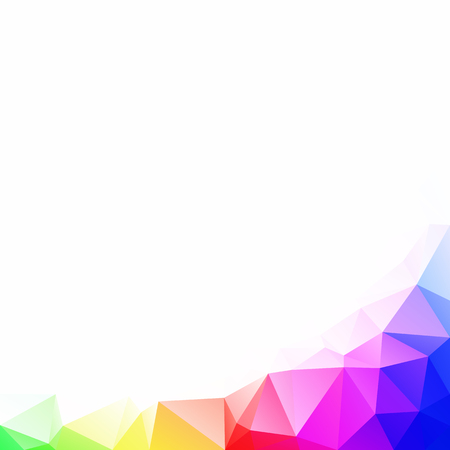 Colorful Polygonal Mosaic Background, Creative Design Templatesのイラスト素材