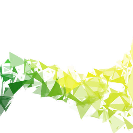 Green Break Mosaic Background, Creative Design Templatesのイラスト素材