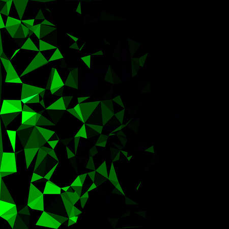 Green Polygonal Mosaic Background, Creative Design Templatesのイラスト素材