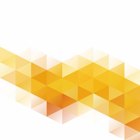 Orange Grid Mosaic Background, Creative Design Templatesのイラスト素材