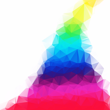 Colorful Polygonal Mosaic Background, Creative Design Templatesのイラスト素材