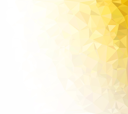 Yellow Polygonal Mosaic Background, Creative Design Templatesのイラスト素材