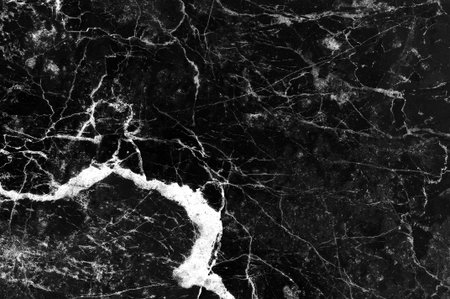 Black marble luxury decor pattern texture unique backgroundの写真素材