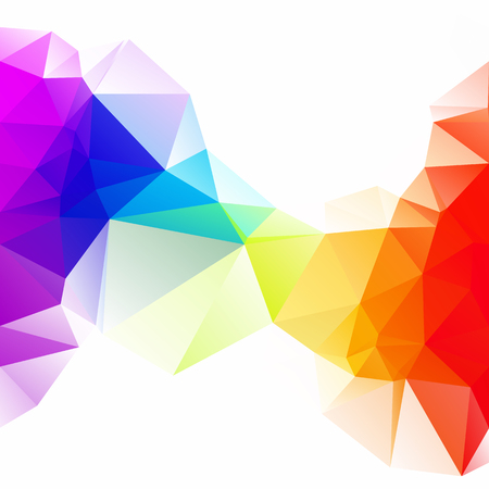 Colorful Polygonal Mosaic Background, Creative Design Templates Vector illustration.のイラスト素材