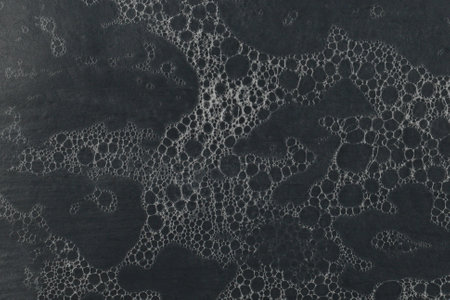 Black bubble empty space wall texture background for website, magazine , graphic design and presentationsの写真素材