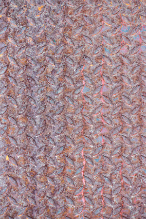 Rusty metal plate texture background. Abstract grunge rusty metal background.