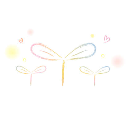 Welfare and long-term care heart character icon illustrationのイラスト素材