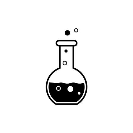 Illustration Vector graphic of tube icon. Fit for chemical, science, laboratory etc.のイラスト素材