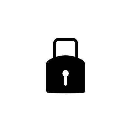Illustration Vector graphic of padlock icon. Fit for key, safe, password, protection, secure, code etc.のイラスト素材