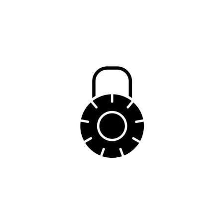 Illustration Vector graphic of padlock icon. Fit for key, safe, password, protection, secure, code etc.のイラスト素材