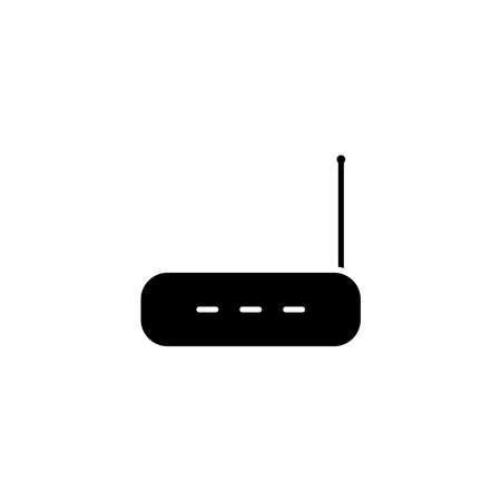 Illustration Vector graphic of router icon. Fit for wireless, network, access, office, communication etc.のイラスト素材