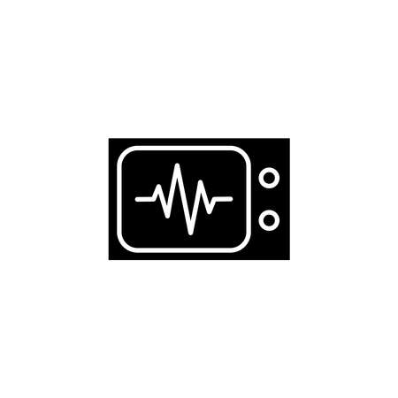 Illustration Vector graphic of heart pulse icon. Fit for cardiogram, healthy, diagnosis etc.のイラスト素材