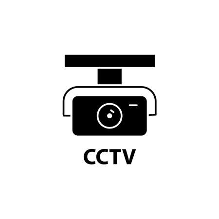 Illustration Vector graphic of cctv icon. Fit for secure, surveillance, protection, watching, monitoring etc.のイラスト素材