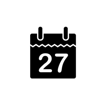 Illustration Vector graphic of calendar icon. Fit for agenda, remember, application, reminder etc.のイラスト素材