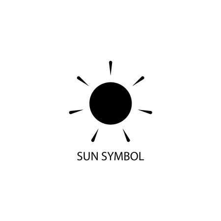 Illustration Vector graphic of Sun icon. Fit for weather, sunrise, climate etc.のイラスト素材
