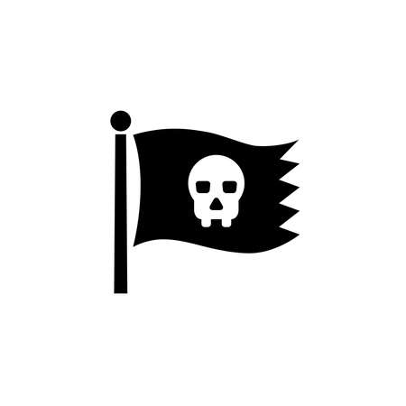 Illustration Vector graphic of pirate icon. Fit for pirates flag, adventure, danger etc.のイラスト素材