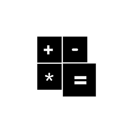 Illustration Vector graphic of calculator icon. Fit for accounting, economy, commerce, analysis etcのイラスト素材