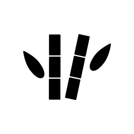 Illustration Vector graphic of bamboo icon. Fit for asian, japanese, decoration, nature etc.のイラスト素材