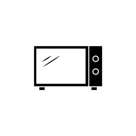 Illustration Vector graphic of microwave icon. Fit for cooking, oven, food, appliance, household electronics etc.のイラスト素材