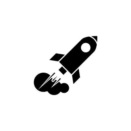 Illustration Vector graphic of rocket icon. Fit for spaceship, future, fantasy, spacecraft etc.のイラスト素材