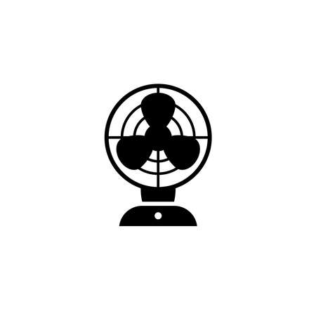 Illustration Vector graphic of fan icon. Fit for airflow, cooling, electricity etc.のイラスト素材