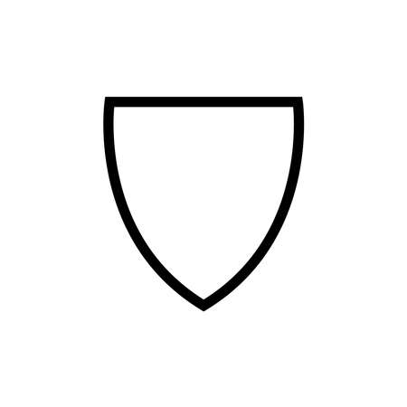 Illustration Vector graphic of shield icon. Fit for protection, security, defense, guard etc.のイラスト素材