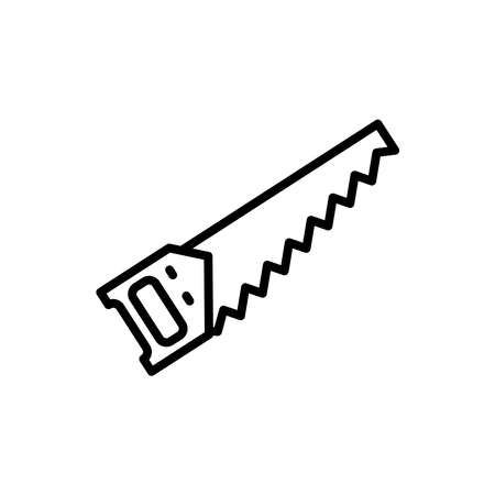 Illustration Vector graphic of SAW icon. Fit for woodworking, mechanical, carpenter etc.のイラスト素材
