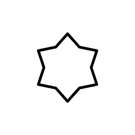 Illustration Vector graphic of star icon. Fit for favorite, feedback, rating etc.のイラスト素材