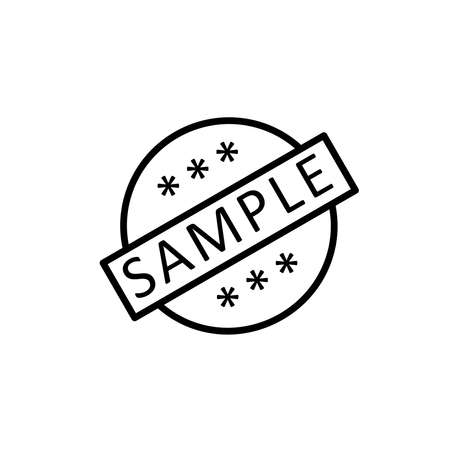 Illustration Vector graphic of sample icon. Fit for sale, shop, product, business etc.のイラスト素材