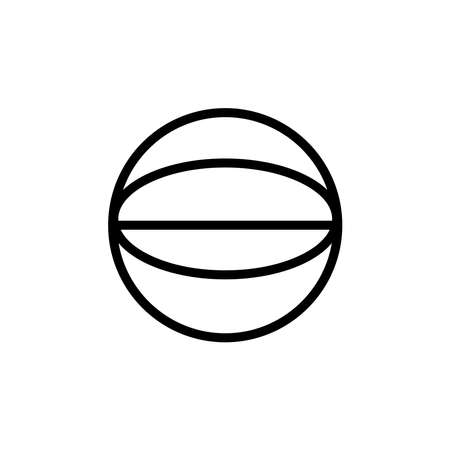 Illustration Vector graphic of basket ball icon. Fit for game, competition, play etc.のイラスト素材