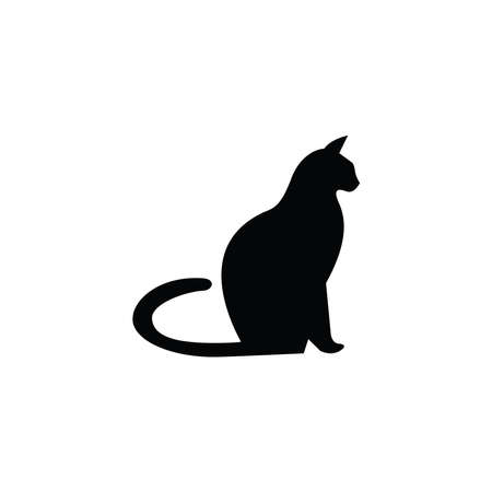 Illustration Vector graphic of cat icon. Fit for pet, animal, cute etc.のイラスト素材