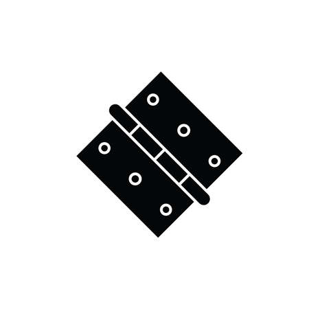 Illustration Vector graphic of hinge icon. Fit for door repair, mechanism, furniture etc.のイラスト素材