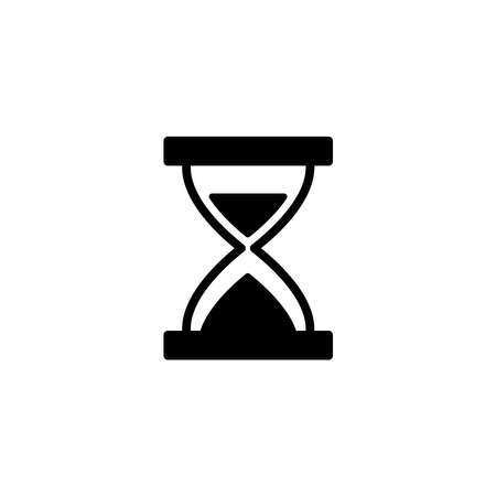 Illustration Vector graphic of hourglass icon. Fit for clock, watch, countdown, deadline etc.のイラスト素材