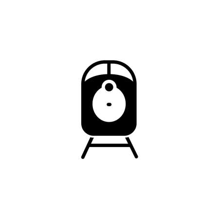 Illustration Vector graphic of train icon. Fit for transportation, subway, railway etc.のイラスト素材