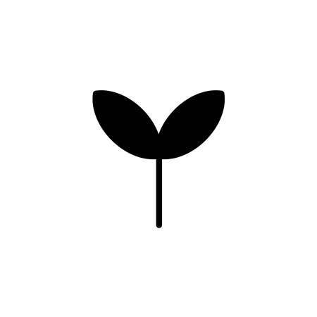 Illustration Vector graphic of sprout icon. Fit for growth, plant, gardening etc.のイラスト素材
