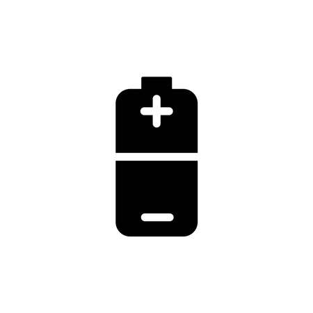 Illustration Vector graphic of battery icon. Fit for power, charge, alkaline, energy etc.のイラスト素材