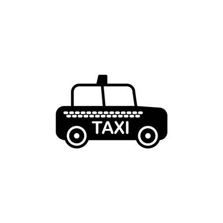 Illustration Vector graphic of taxi icon. Fit for transport, vehicle, service, private etc.のイラスト素材