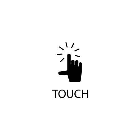 Illustration Vector graphic of touch screen icon templateのイラスト素材