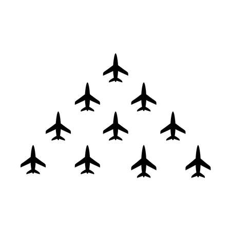 Illustration Vector graphic of plan formation iconのイラスト素材
