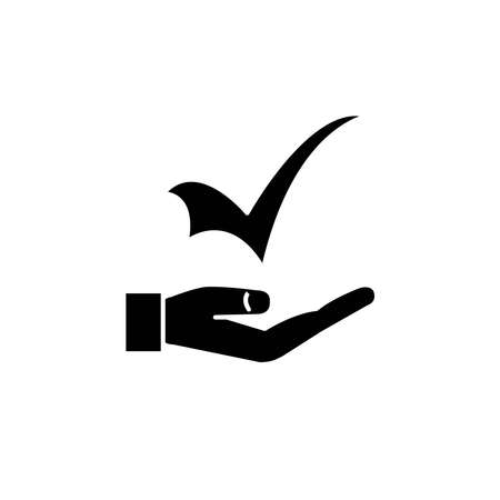 Illustration Vector graphic of hand gesture approved iconのイラスト素材