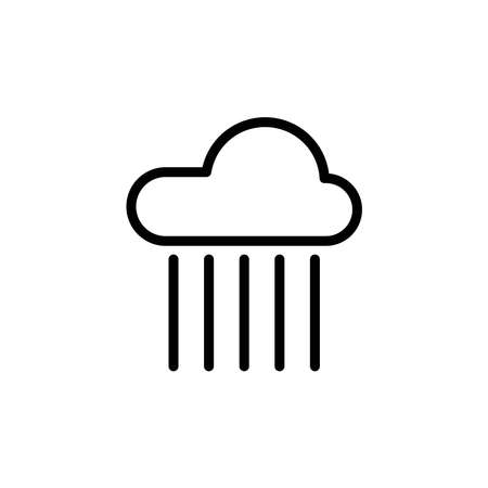 Illustration Vector graphic of rain icon templateのイラスト素材