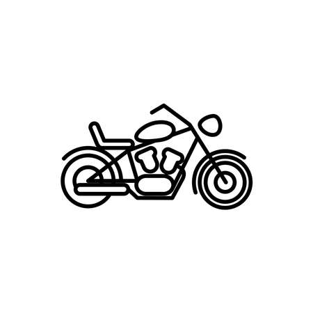 Illustration Vector graphic of motorcycle icon templateのイラスト素材