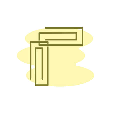 Illustration Vector graphic of paperclip icon.Fit for document, office, attach, note, stationery, message, attachment, file etc.のイラスト素材