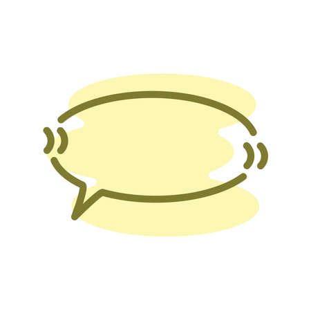 Illustration Vector graphic of quote icon. Fit for message, information, remark, testimonial etc.のイラスト素材
