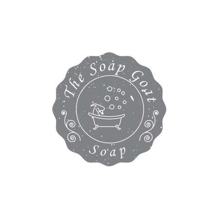 Illustration Vector graphic of logo goat soapのイラスト素材