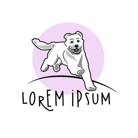 Illustration Vector graphic of pet logo designのイラスト素材