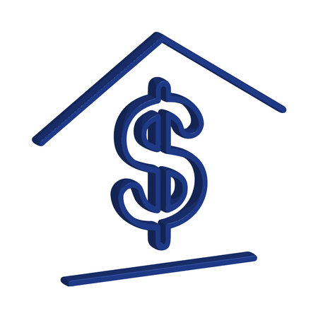 Bank icon illustration design vector templateのイラスト素材